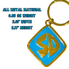 ImagineeringDepot premium metal dog tag with halloween collar visuals for seasonal pet costume