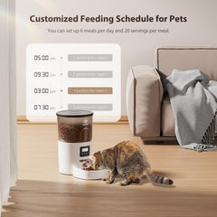 IMIPAW 3L food storage container keeps kibble dry and ready