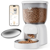IMIPAW PET automatic cat feeder with WiFi enables remote feeding control