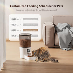 IMIPAW portion size control feature enables precise servings for consistent daily intake.