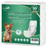 IMMCUTE dog diapers male XS wrap provides secure, comfortable protection for small dogs.