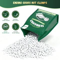 IMMCUTE extra pee pads pack highlighting added absorbency and convenience