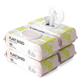 IMMHABI dog wipes bottle front view for convenient on the go grooming