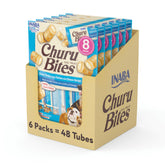 INABA Churu Bites: tubitos porcionados para entrenamiento en ruta.
