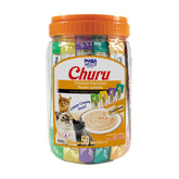 INABA Churu chicken tube close-up showing creamy lickable texture for hydration-friendly cat snack