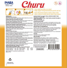 INABA Churu creamy purée used as a meal topper for cats