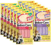INABA Churu front-pack image highlights creamy tubes for hydration and indoor care.