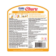 INABA Churu grain-free ingredients image highlights wholesome chicken for sensitive diets