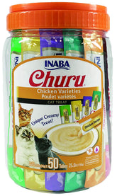 INABA Churu hand-fed tube for bonding moments with your cat.