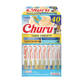INABA Churu tuna-tube closeup highlighting creamy hydration-rich cat treat.