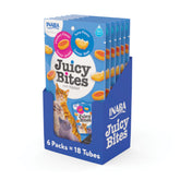 Inaba Juicy Bites pouch opened, convenient for hand-feeding or training sessions