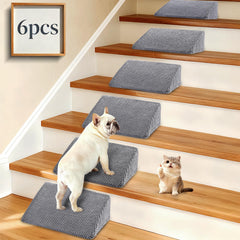 Inanil dog ramp foam close-up highlights gentle, supportive cushioning for small pets.