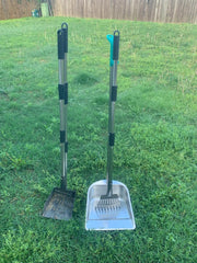 indiedouker dog pooper scooper 36 inch handle extended reach for easier cleanup