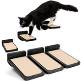 INICIO Cat Wall Stairs assembly fixtures enable quick wall mounting.