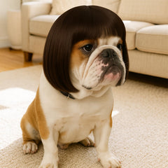 InnoHHustle dog wig Halloween costume idea for standout party photos