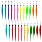 InnoHHustle cat worm toy refills colorful closeup for vibrant kitten play sessions.