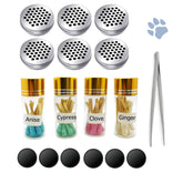INNOYUMLIN dog scent training tin with open lid for quick scent reveal.