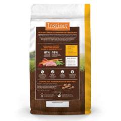 Instinct Original dry cat food raw-coated kibble closeup shows enhanced flavor and texture.