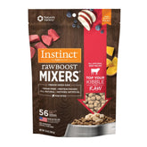 Instinct Raw Boost Mixers bag front grain free topper for tastier meals