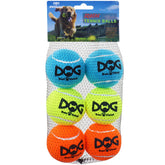INSUM squeaky tennis ball 2.5-inch pack for fetch and interactive play.
