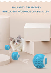 Interactive Cat Ball 42mm claw-control design enhances sense of control.