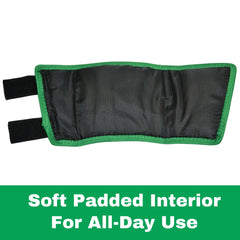Intrepid Click Fetlock Shield tear-resistant fabric for durable protection.