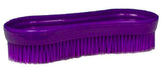Intrepid International Magic Brush purple with durable bristles removes dirt from horse coats