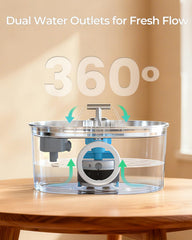 Invengo 5-layer filter close-up showing hair and odor removal in action.