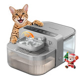 Invengo No-Filter Wireless Cat Water Fountain assembly and setup ready for use
