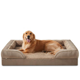 INVENHO orthopedic dog bed with egg foam for joint support