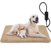 INVENHO pet heating pad main view shows cozy warmth for cats and dogs