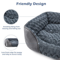 INVENHO X-Large Dog Bed washable cover demonstrates simple machine washing.