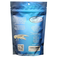 Invert Aquatics Crab & Crayfish sinking diet sticks and pellets ready for foraging.