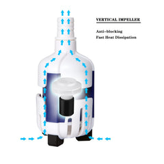 IOAOI Nano Return Pump operates quietly, keeping tanks peaceful.