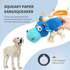 IOKHEIRA plush toy with crinkle ears adds texture for curiosity