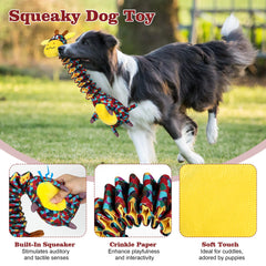IOKHEIRA cotton-material toy with waterproof layer maintains interior cleanliness during chewing