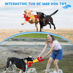 IOKHEIRA squeaky-crinkle dog toy adds auditory stimulation during playtime and keeps dogs engaged.