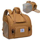 ioview pet backpack folded storage mode saves space during travel