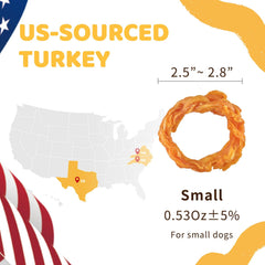 iPaw Turkey Tendons dogs chewing demonstrates a satisfying playtime treat.