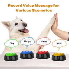ipawspace voice recording button green color displayed, helps interactive pet communication during playtime.