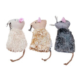 Ipetboom refillable catnip toy doll front view promotes interactive play and engagement.
