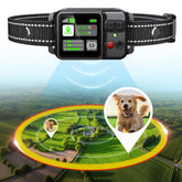ipetlore GPS wireless fence unit shows long-range boundary control for outdoor dogs.