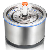 iPettie cat water fountain stainless steel finished for easy cleaning