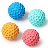 iPettie honeycomb dog toy front view improves grip for strong chewers