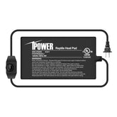 IPower reptile heat pad 4x7 front view shows compact under-tank warming
