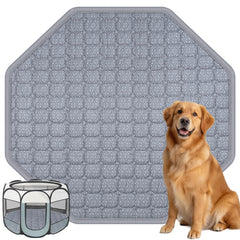 IPOZITO dog bed mat for playpens fits octagonal crates for better comfort