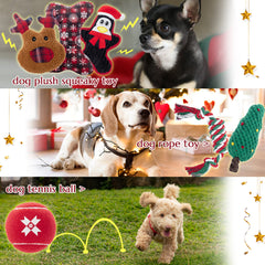 IPRAVOCI bone squeaky plush toy invites chewy fun and dental-friendly gums