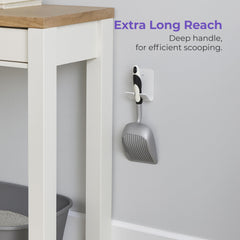 IPRIMIO reinforced front edge for durability during scooping