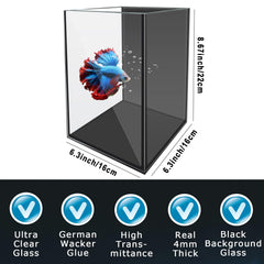 iPriro hanging filter provides gentle, adjustable water flow for clear water.