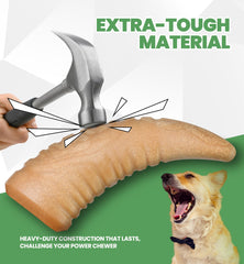 IPTPAS Bone-shaped Chew Toy interactive grip encourages bonding and fetch.